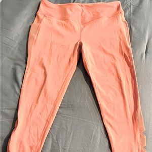 Super Cute Bright Orange Woman’s Workout Pants